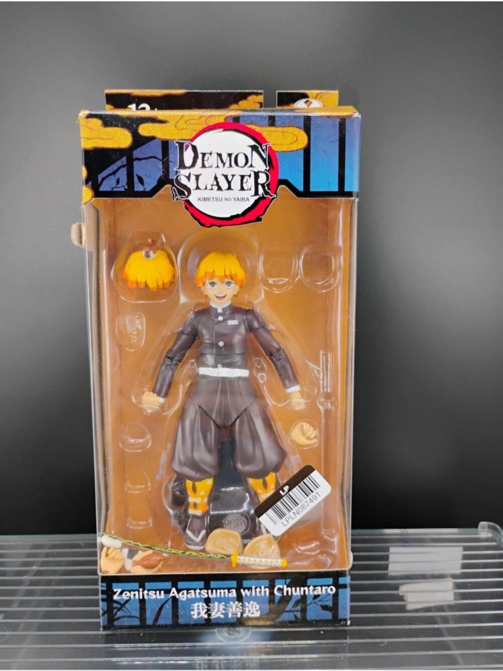 Demon Slayer Zenitsu Agatsuma Action Figure With Accessories